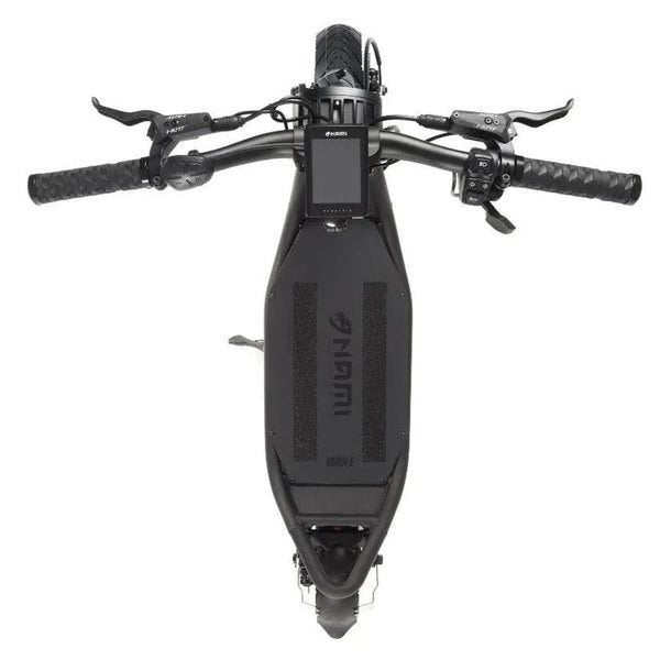 Nami Burn-e 3 Max high-performance electric scooter with 62-mile range and hydraulic suspension