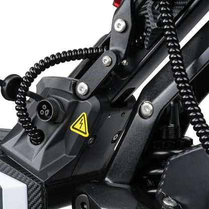 Teverun Space Lite compact electric scooter with foldable design and 800W motor for city riding